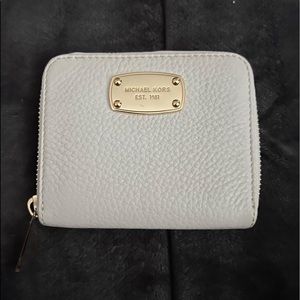 White wallet